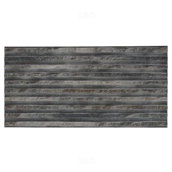 Somany Duragres Crystallo Grey Textured 600 mm x 300 mm Vitrified Elevation Tile