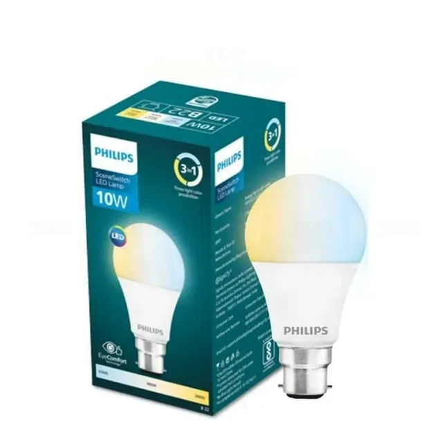 Philips 10W 3in1 Scene Switch B22 LED Bulb