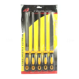 JX 8 inch 5 pc File Set