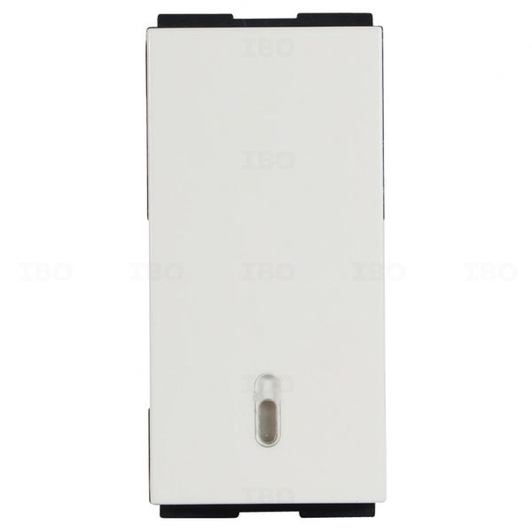 GM FourFive Zenova Grey 1 Way 6 A Modular Switch