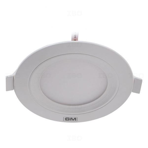 GM YOLO 3 W Neutral White Round LED Panel Light