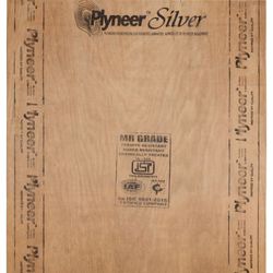 Plyneer Silver 8 ft. x 4 ft. 18 mm MR Plywood