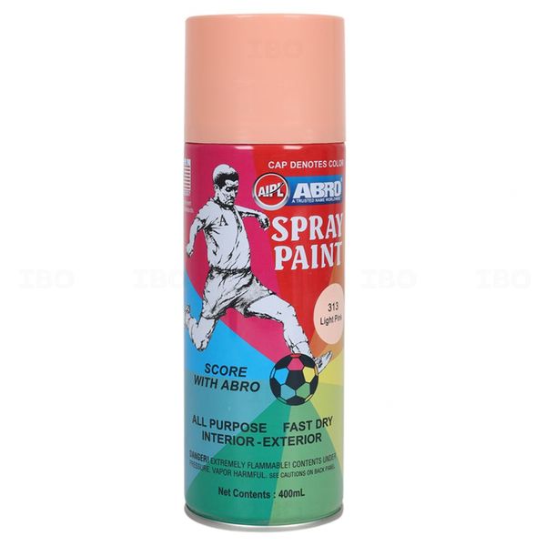 ABRO Light Pink 400 ml Spray Paint