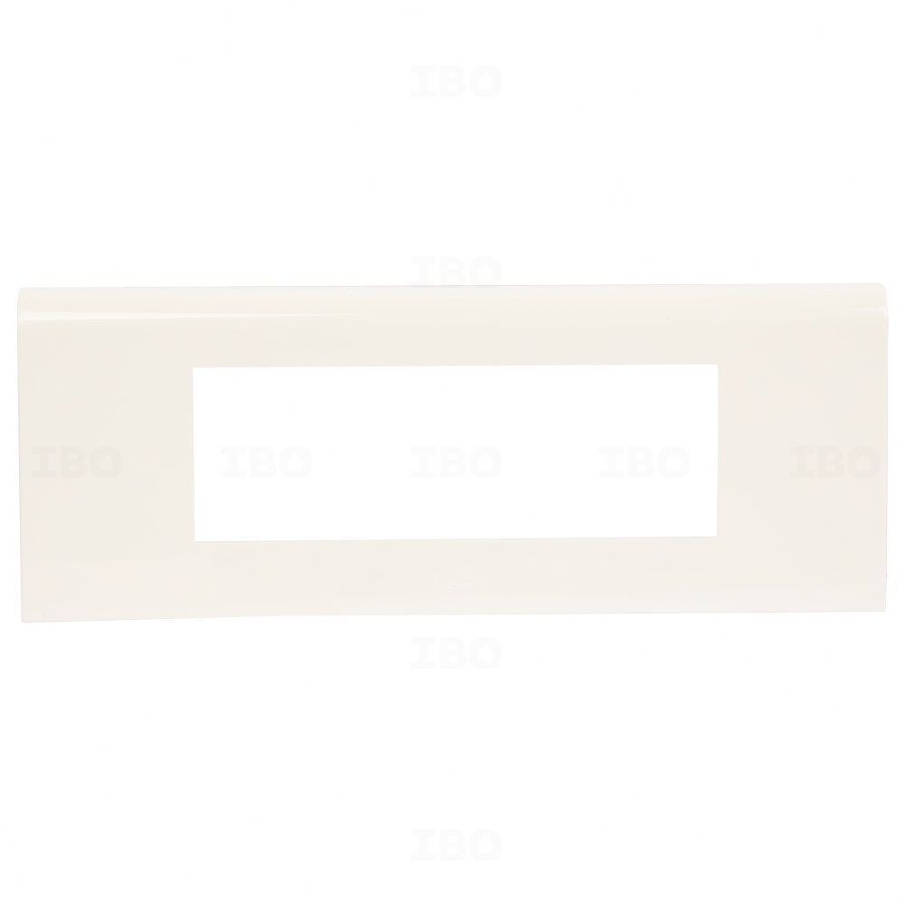 Legrand Myrius 6 Module Glossy White Switch Board Plate