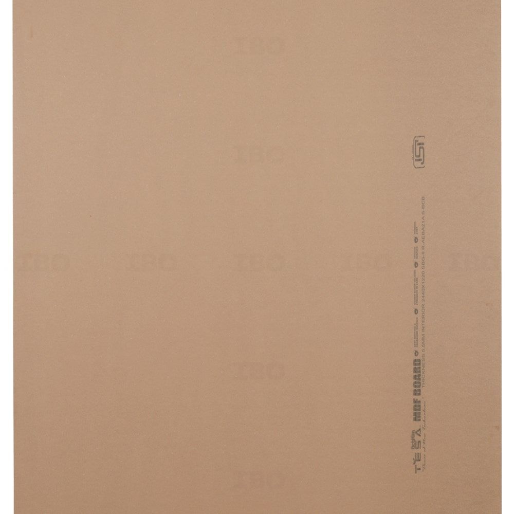 Action Tesa MD-RM Plain 8 ft. x 4 ft. 5.5 mm Interior MDF Board