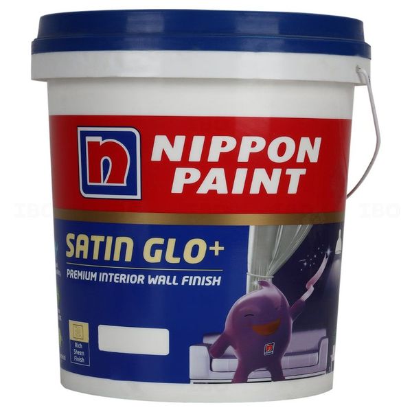 Nippon Satin Glo+ 9.75 L SGP3 Interior Emulsion - Base Nippon Satin Glo+ 9.75 L SGP3 Interior Emulsion - Base