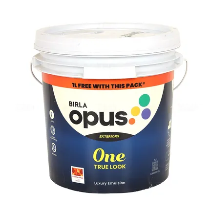 BIRLA opus TL 1 One True Look Pastel 10 L Exterior Emulsion - Base BIRLA opus TL 1 One True Look Pastel 10 L Exterior Emulsion - Base