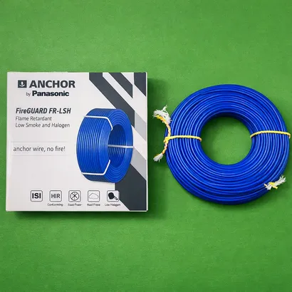 Anchor FRLS-H 1 sq mm Blue 180 m FRLS-H Insulated Wire Anchor FRLS-H 1 sq mm Blue 180 m FRLS-H Insulated Wire