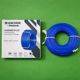 Anchor FRLS-H 1 sq mm Blue 180 m FRLS-H Insulated Wire