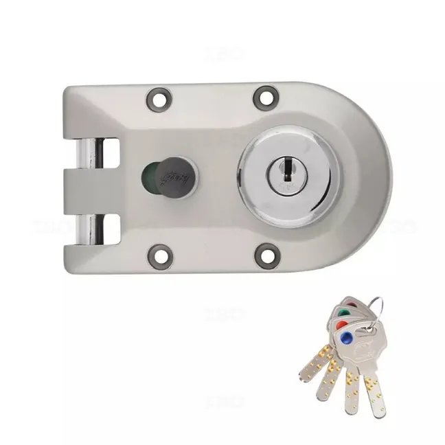 Godrej 6001 Satin Nickel Rimlock