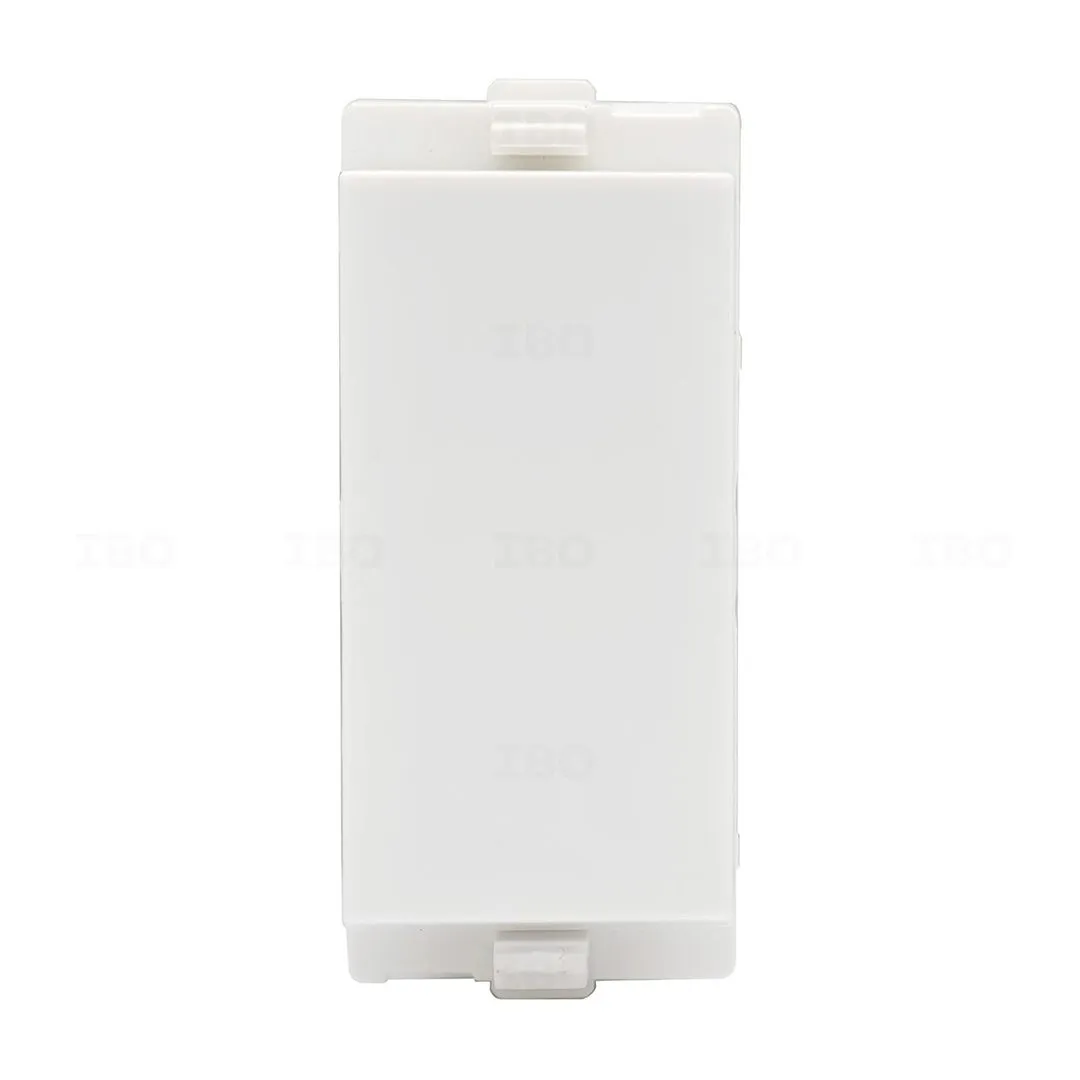 L&T enGem White 1 Way 6 A Modular Switch