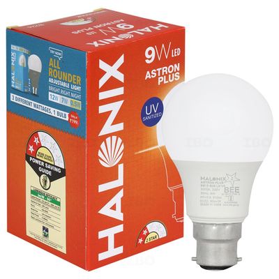 Halonix Astron Plus 9 W B22 3000K LED Bulb