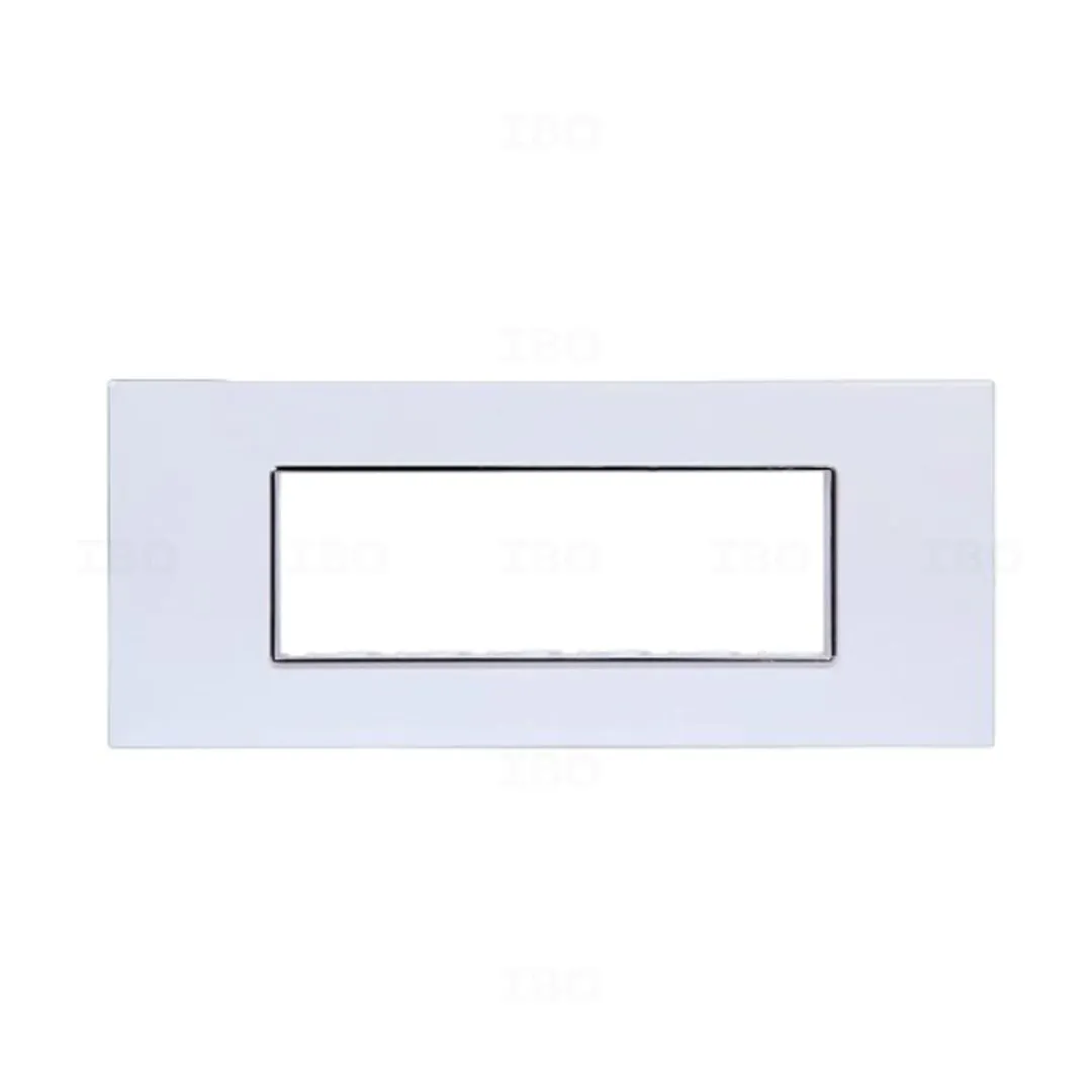 GM G-Nine X Stela 8 (H) Module Glossy Glossy White Switch Board Plate