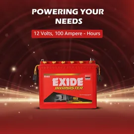 Exide 100 Ah Short tubelar