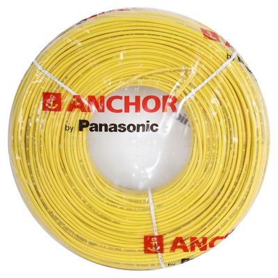 Anchor Advance FR 4 sq mm Yellow 180 m FR PVC Insulated Wire