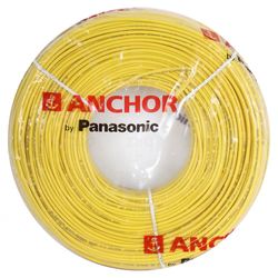 Anchor Advance FR 4 sq mm Yellow 180 m FR PVC Insulated Wire