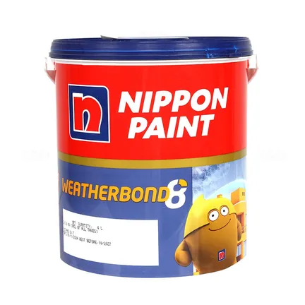 Nippon Weatherbond 8 Quartz Q4/WHT 4 L Exterior Emulsion - Base Nippon Weatherbond 8 Quartz Q4/WHT 4 L Exterior Emulsion - Base