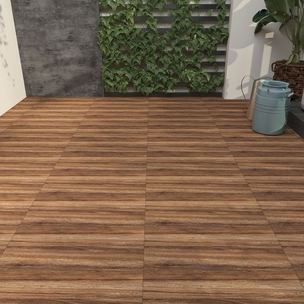 Buy Kajaria Jade Walnut Matte 600 mm x 600 mm Ceramic Floor Tile on IBO