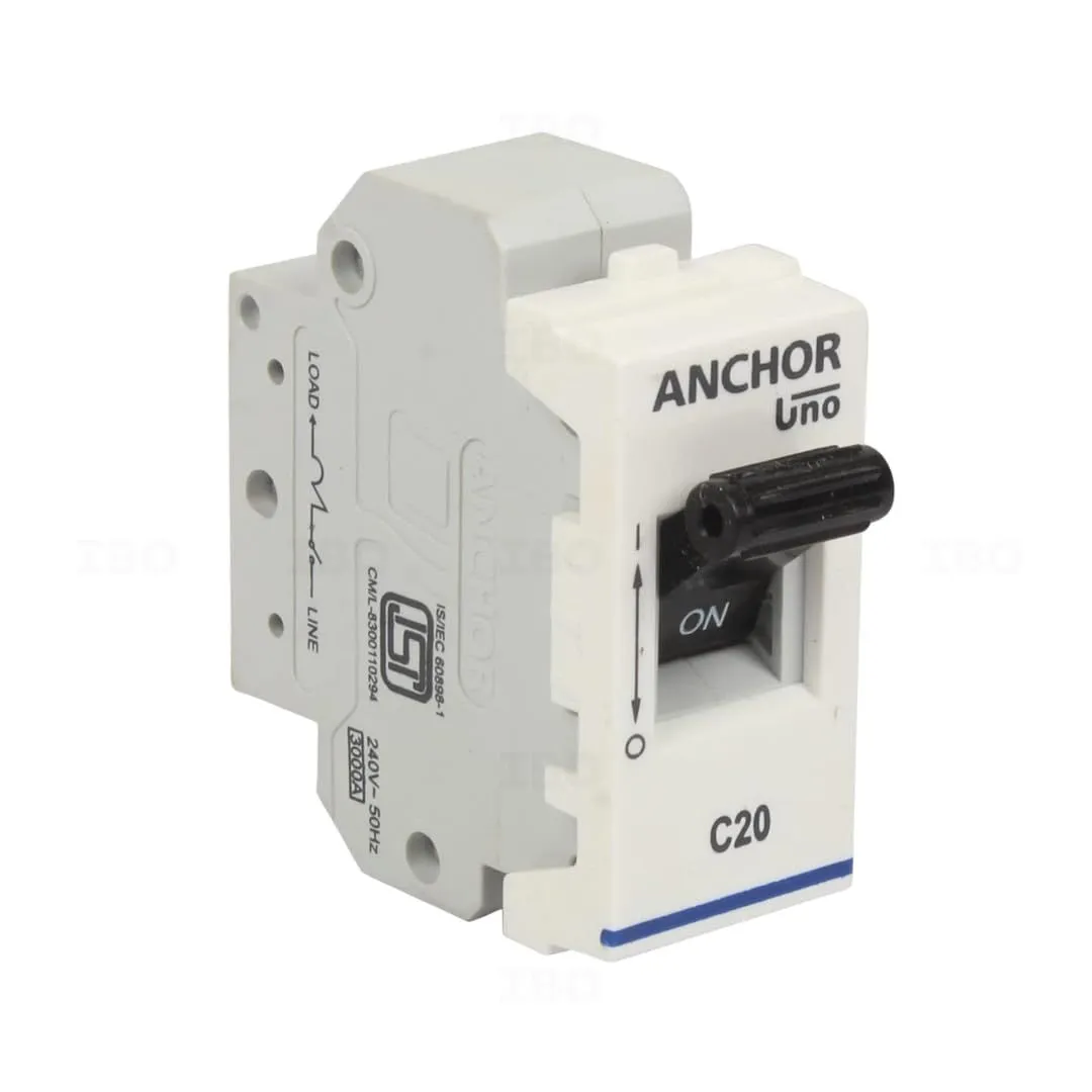 Uno Mini Penta Modular 20A SP 'C' MCB