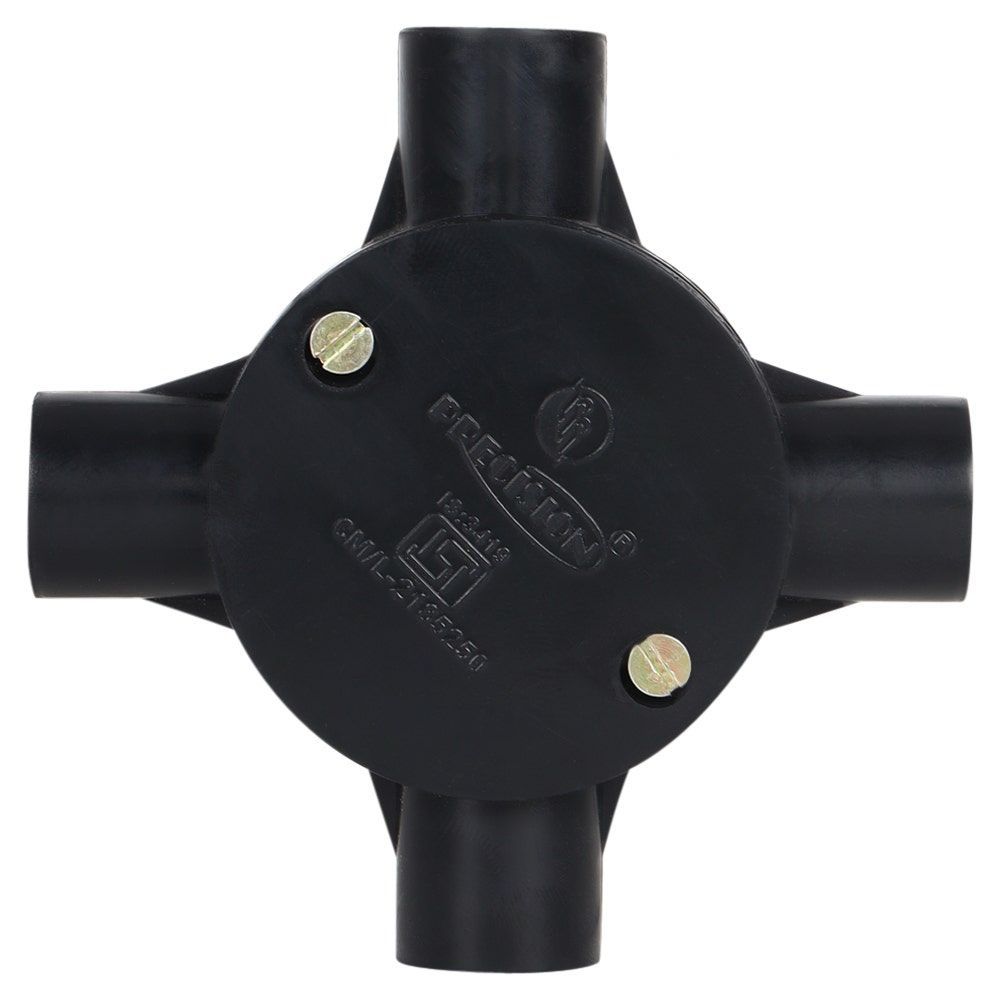 Precision 25 mm PVC Circular box - Tee 3 Way Precision 25 mm PVC Circular box - Tee 3 Way