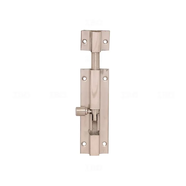 Manns Light SS Matte 4 in. Stainless Steel Tower Bolt