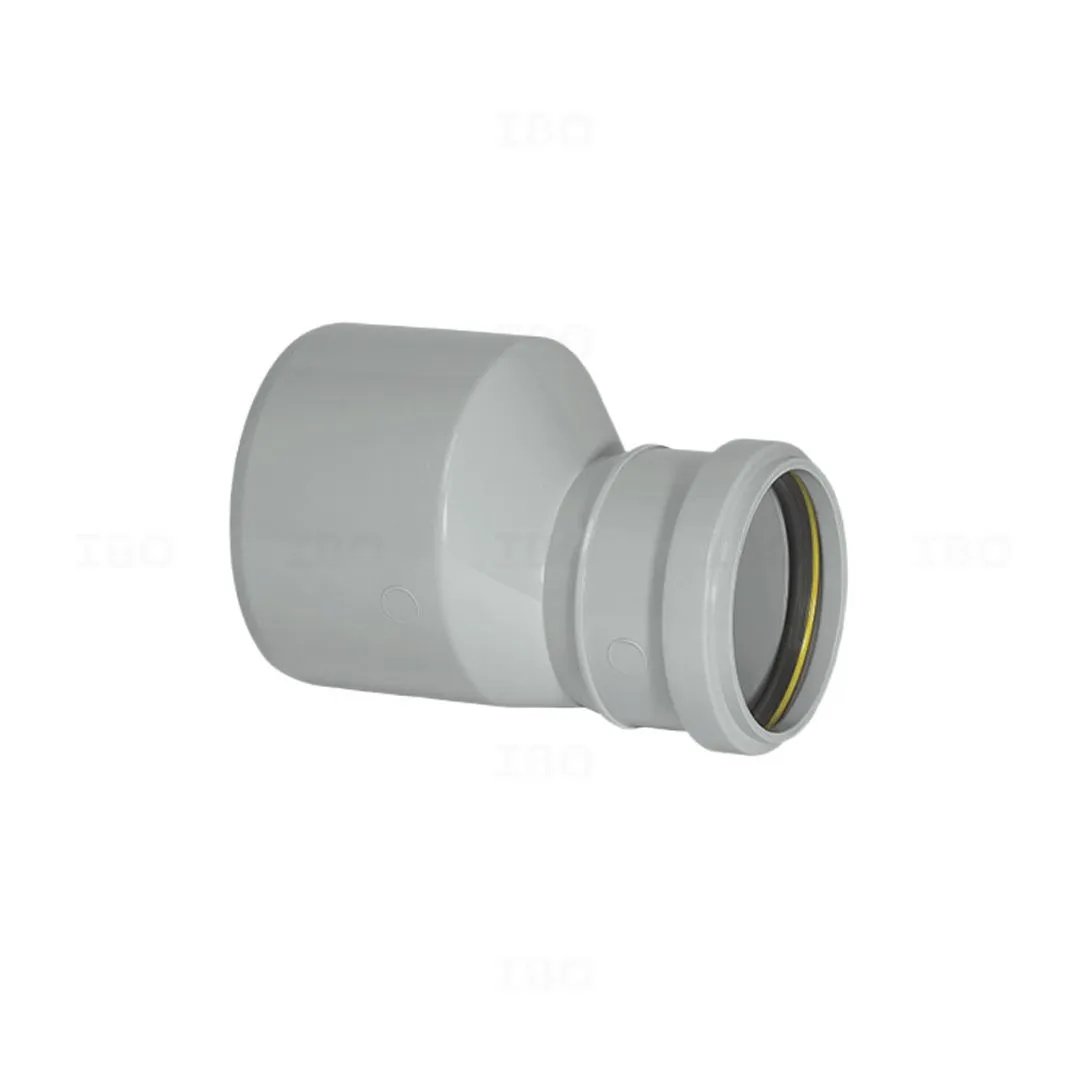 Supreme 4 x 2 1/2 in. 110 mm x 75 mm Reducer Coupler SWR Fitting _ Pushfit Supreme 4 x 2 1/2 in. 110 mm x 75 mm Reducer Coupler SWR Fitting _ Pushfit