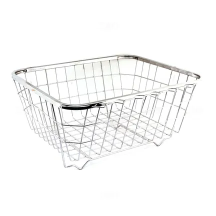 embassy EM4516 17 inch x 14.5 inch x 9.8 inch SS 3 MM Dish Drainer embassy EM4516 17 inch x 14.5 inch x 9.8 inch SS 3 MM Dish Drainer