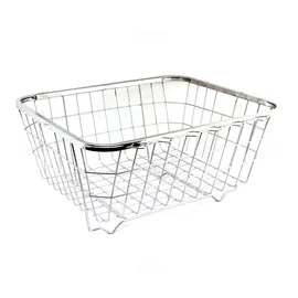 embassy EM4516 17 inch x 14.5 inch x 9.8 inch SS 3 MM Dish Drainer
