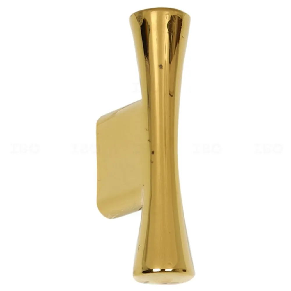 Plum T Knob Gold Cabinet Knob