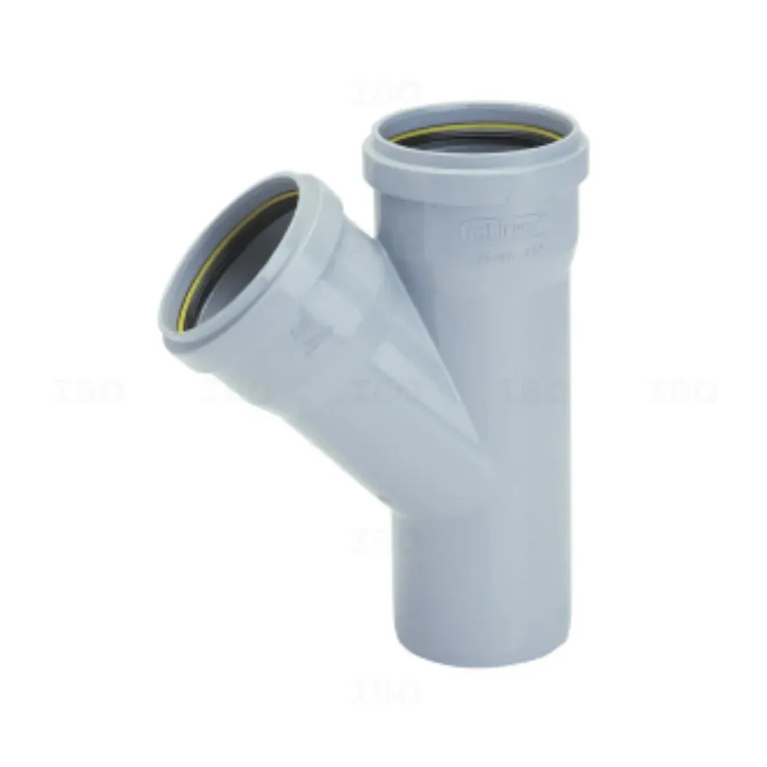 Ashirvad 4 in. (110 mm) Plain Y SWR Fitting Ashirvad 4 in. (110 mm) Plain Y SWR Fitting