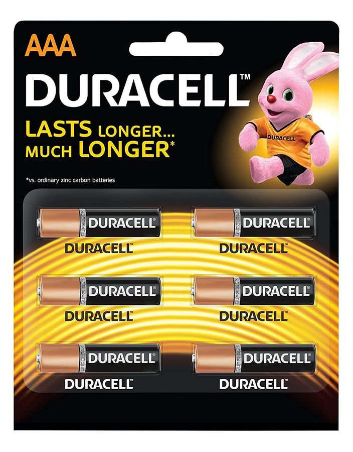 Duracell Ultra AAA 1.5 V Pack of 6 Alkaline Battery
