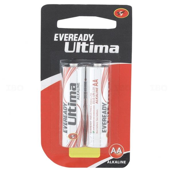 Eveready AA 1.5 V Pack of 2 Alkaline Battery