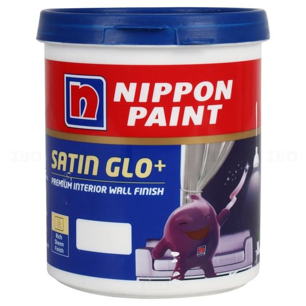 Nippon Satin Glo+ 1 L SGP4 Interior Emulsion - Base Nippon Satin Glo+ 1 L SGP4 Interior Emulsion - Base