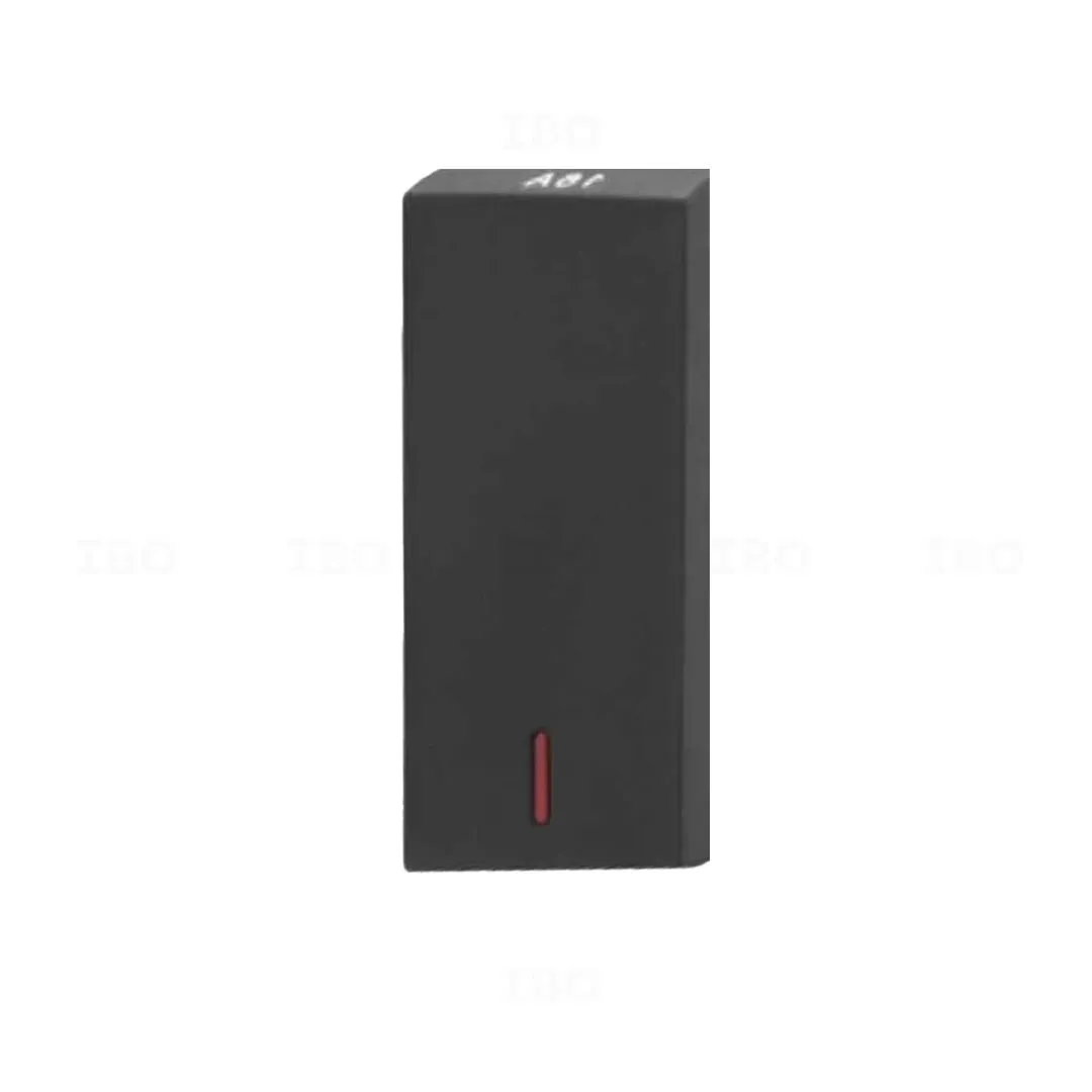 Legrand Allzy Matt Black 1 Way 16 A Modular Switch Legrand Allzy Matt Black 1 Way 16 A Modular Switch