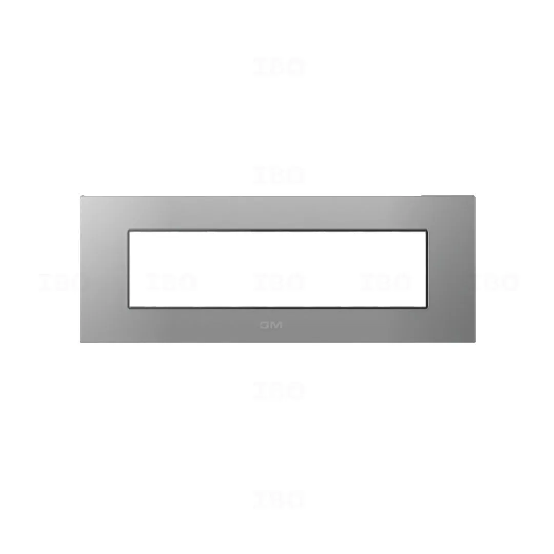 GM G-Nine X Stela 8 (H) Module Glossy Metalik Graphite Magnesia Switch Board Plate