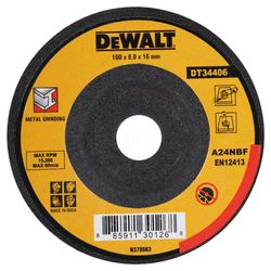 Dewalt Dt34406 100x6x16mm Metal Grinding Wheel