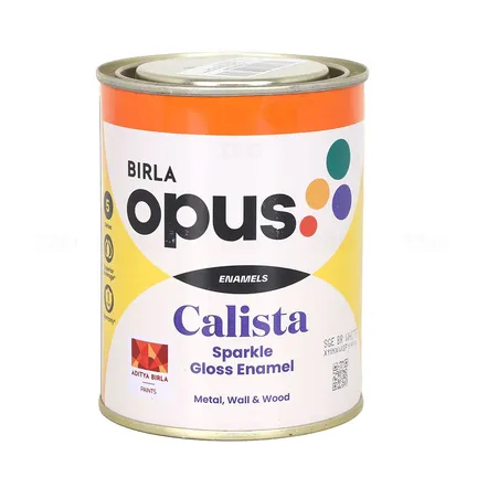 BIRLA opus SGE 10 Calista Sparkle Gloss 500 ml Brilliant White Enamel-Color BIRLA opus SGE 10 Calista Sparkle Gloss 500 ml Brilliant White Enamel-Color