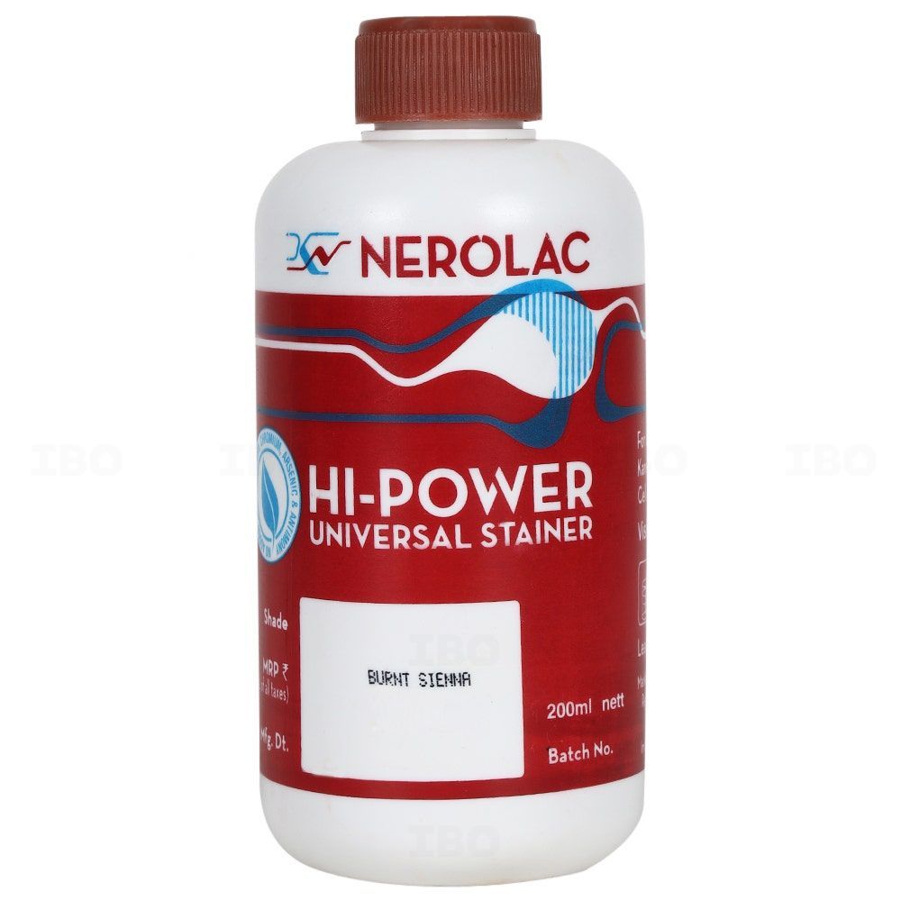 Nerolac Burnt Sienna 200 ml Universal Stainer