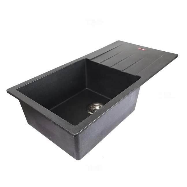 Futura 36 in. x 18 in. Matte Quartz Single Bowl Sink