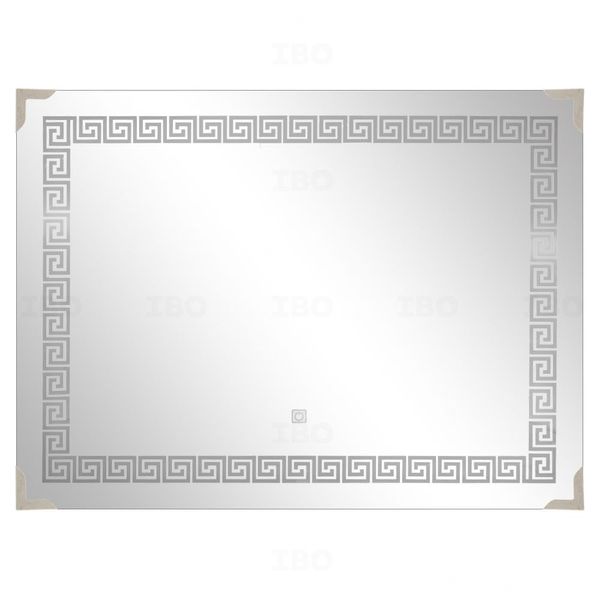 Brizzio L 150 800 mm x 600 mm Square LED Bath Mirror