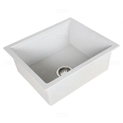 Franke Eurostone 21 in. x 18 in. Matte Quartz Single Bowl Sink