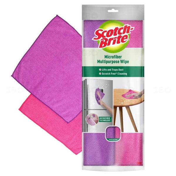 Scotch-Brite MF Multipurpose Wipe(Pack of 2)