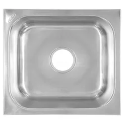 Futura Noway 18 x 16 in. SS 202 Single Bowl Sink
