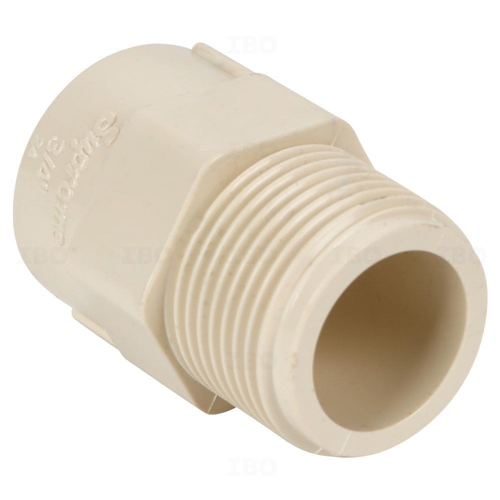Supreme ¾ in. (20 mm) CPVC Adaptor - MTA