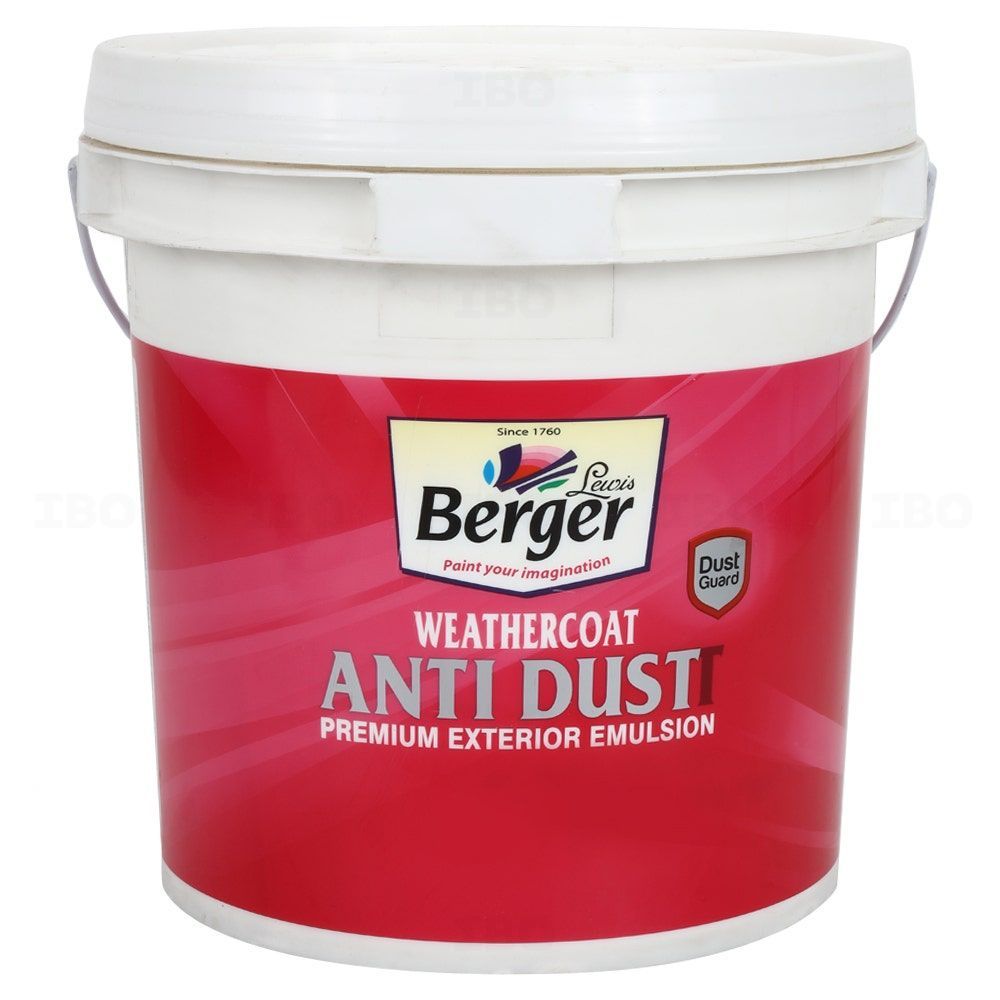 Berger Paints WeatherCoat Anti Dustt 10 L P0 Base Interior Emulsion - Base Berger Paints WeatherCoat Anti Dustt 10 L P0 Base Interior Emulsion - Base