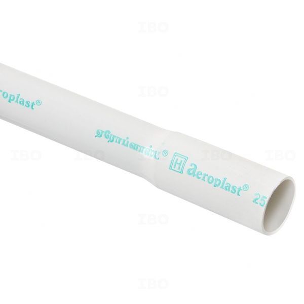 Aeroplast 25 mm MMS( Medium Mechanical Stress) PVC Conduit Pipe Aeroplast 25 mm MMS( Medium Mechanical Stress) PVC Conduit Pipe