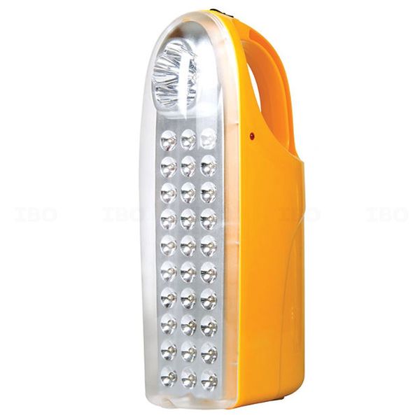 919215850172 2 W Yellow Rechargeable Torch