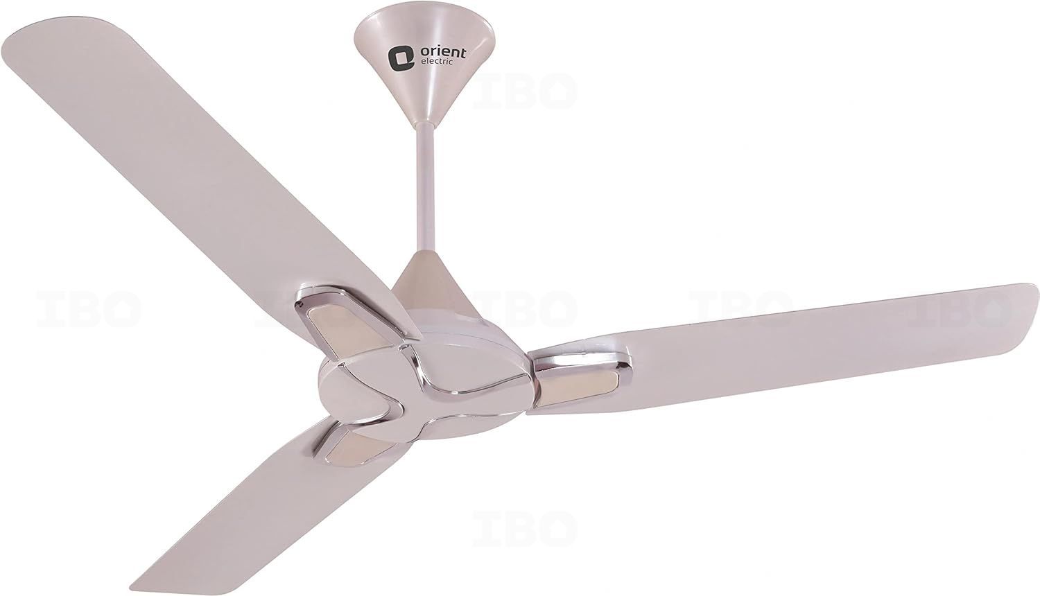 Orient Jazz 1200 mm Pearl Metallic White Chrome Ceiling Fan