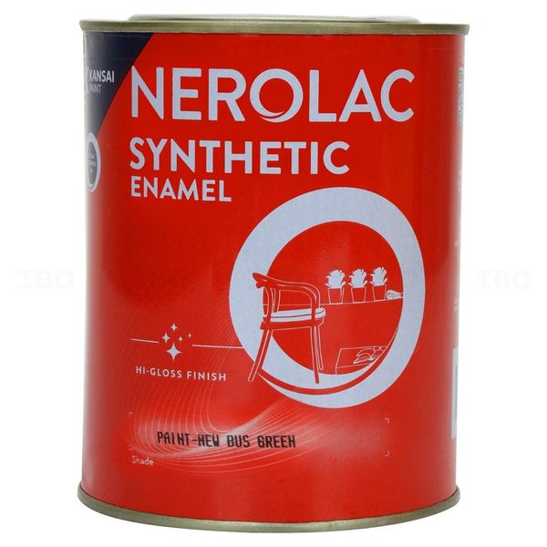 Nerolac Synthetic 1 L New Bus Green Enamel-Color Nerolac Synthetic 1 L New Bus Green Enamel-Color