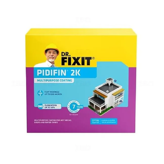 Dr. Fixit Pidifin 2K Off-White 3 kg Floor Waterproofing Dr. Fixit Pidifin 2K Off-White 3 kg Floor Waterproofing